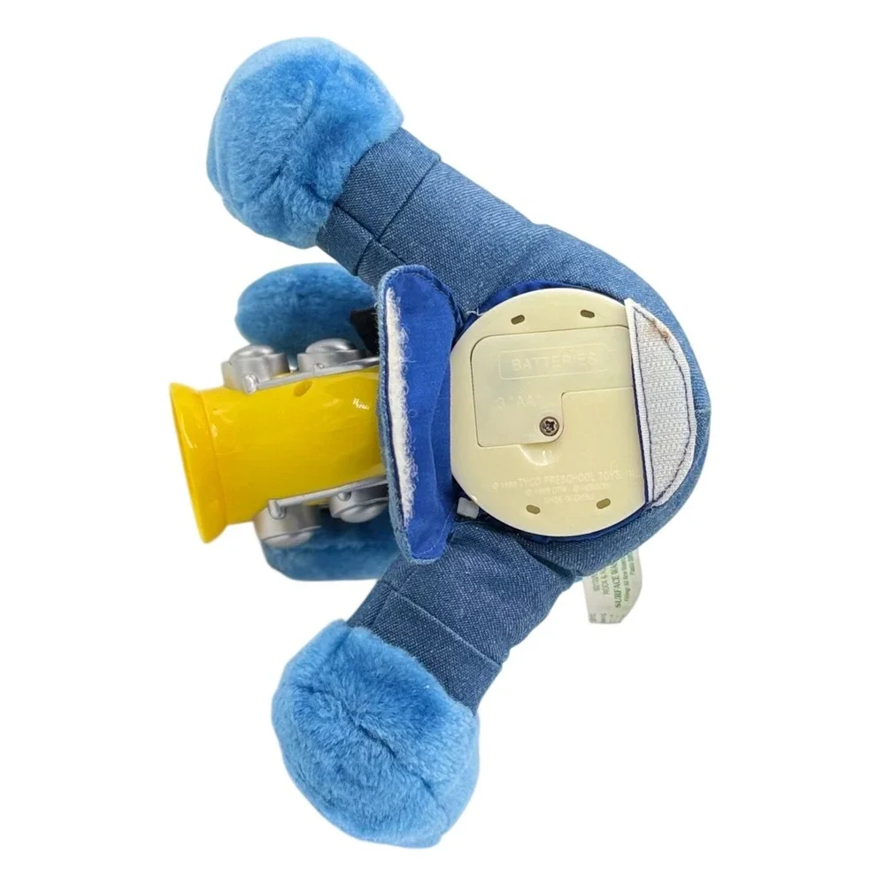Fisher-Price Vintage Sesame Street Rock & Roll Singing Grover Saxophone Toy 2001